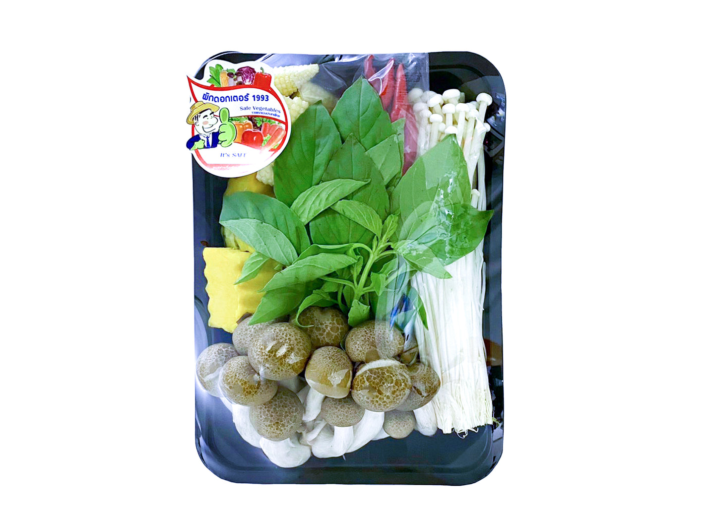 ชุดแกงเลียงเห็ด  (ชุดอาหารพร้อมปรุง)
