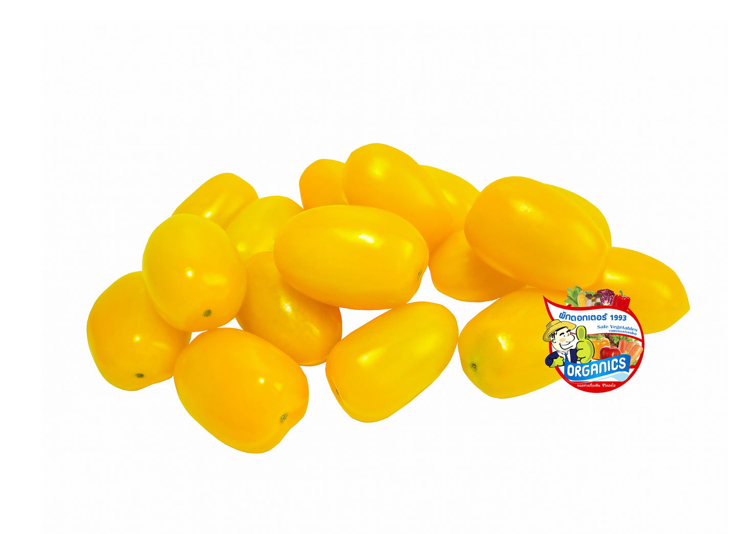 มะเขือเทศสีเหลืองอินทรีย์