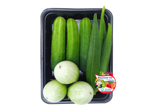 ชุดผักน้ำพริก  (ชุดอาหารพร้อมปรุง)